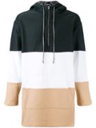 Les Benjamins - Striped Hooded Sweatshirt - Men - Cotton - M, Black, Cotton