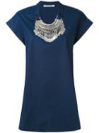 Miahatami - Oversized Necklace Top - Women - Cotton - 44, Women's, Blue, Cotton