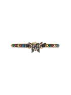 Gucci Butterfly Crystal Choker - Black