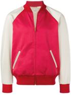 Levi's Vintage Clothing Two-tone Bomber Jacket - Red