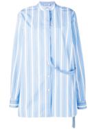 Jil Sander Giusy Striped Shirt - Blue