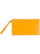 Furla Zip Clutch, Women's, Yellow/orange