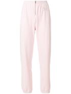 Juicy Couture Customisable Velour Track Pants - Pink & Purple