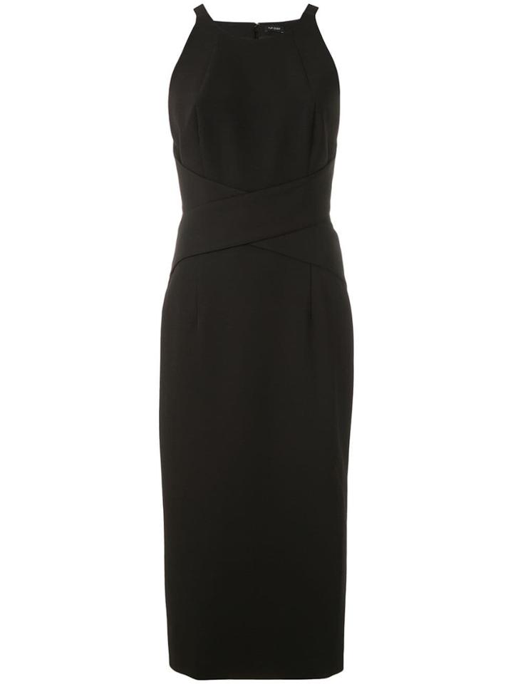 Tufi Duek Side Slit Midi Dress - Black