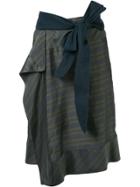 A.f.vandevorst Striped Skirt - Green