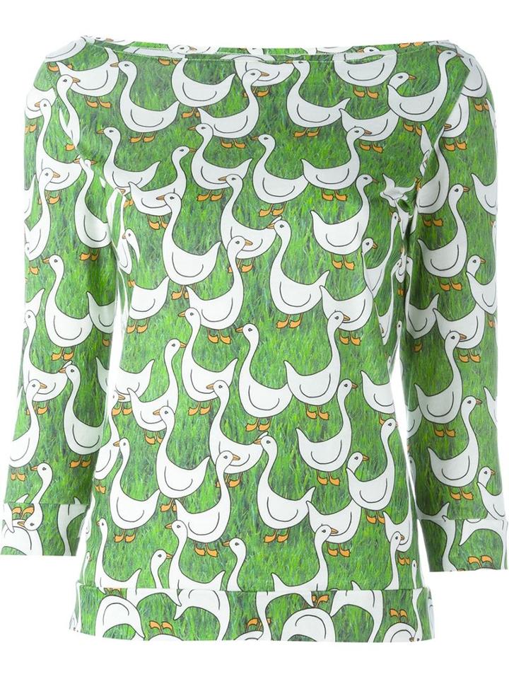 Ultràchic Goose Print Top