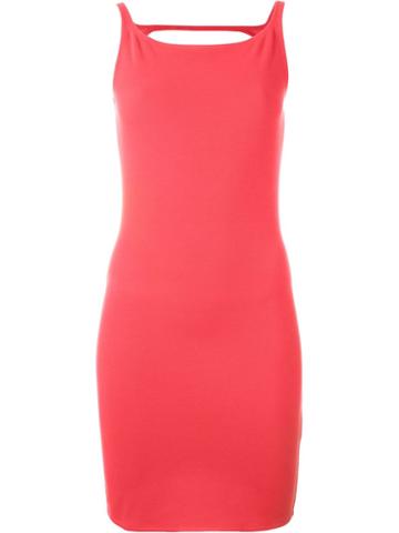 Dsquared2 Cut Out Detail At The Back Dress