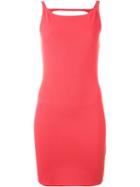 Dsquared2 Cut Out Detail At The Back Dress
