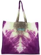 Vyner Articles Tie-dye Large Tote Bag - Purple