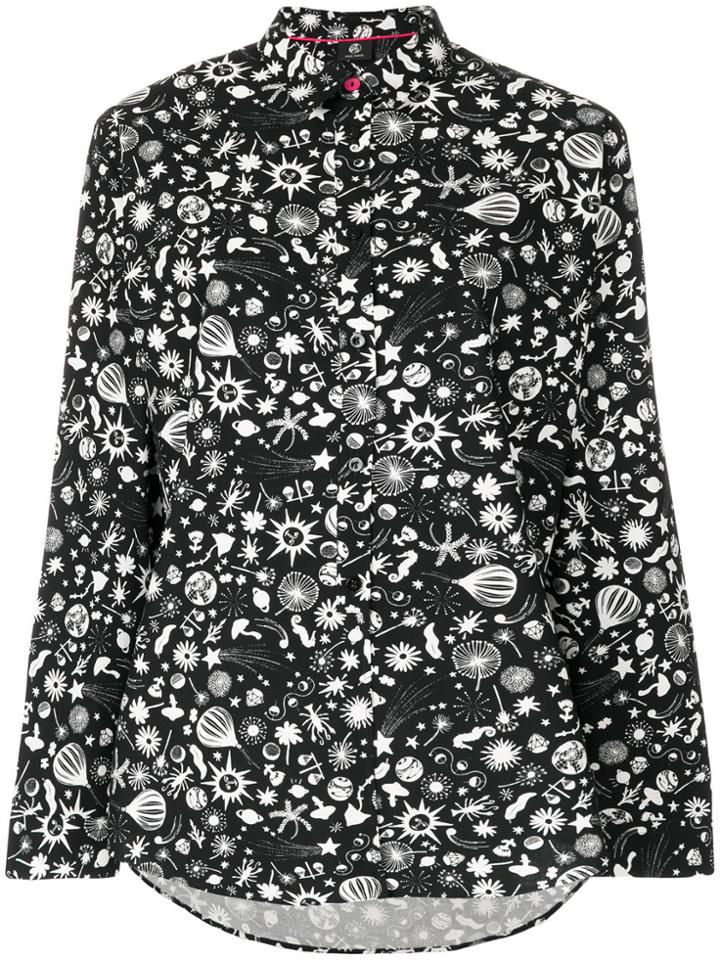 Ps By Paul Smith Decor Print Shirt - Black