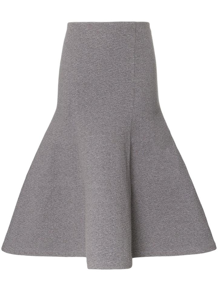 Vika Gazinskaya Trumpet Hem Skirt - Grey