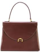 Cartier Vintage Top Handle Satchel Bag - Brown