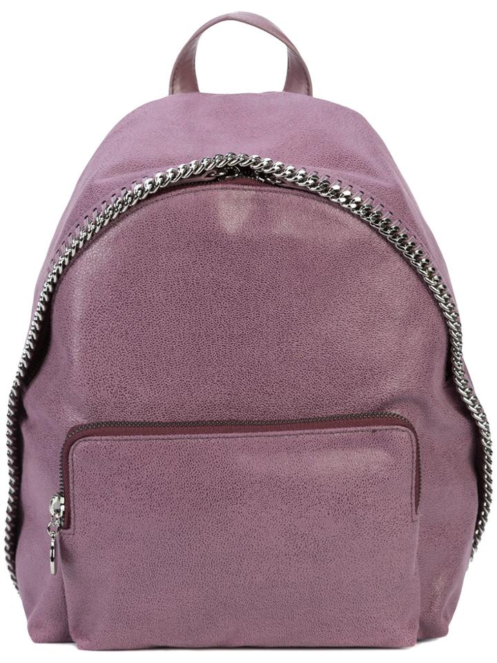 Stella Mccartney Mini Fallabella Backpack - Pink & Purple