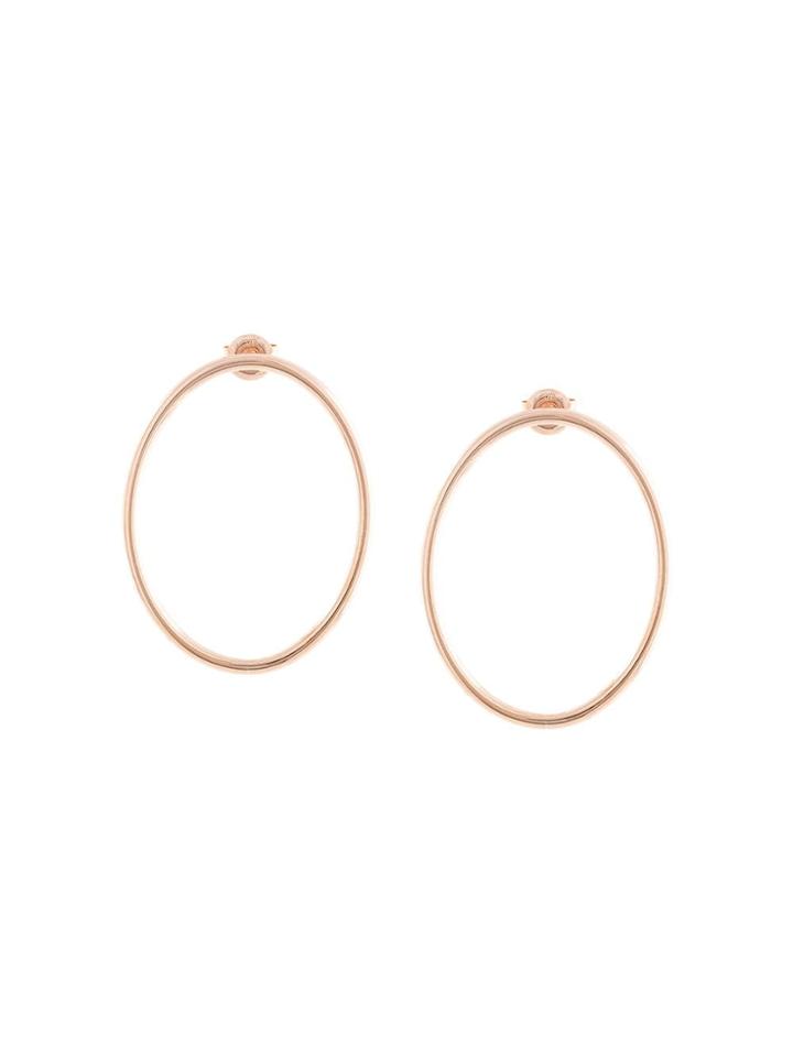 Natalie Marie 9kt Rose Gold Eclipse Earrings
