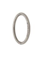 Givenchy Branded Circle Cuff - Silver