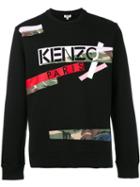Kenzo - Broken Camo X Kenzo Paris Sweatshirt - Men - Cotton - M, Black, Cotton