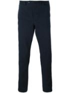 Officine Generale 'paul' Trousers, Men's, Size: 48, Blue, Cotton