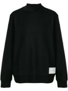 Calvin Klein Mock Neck Sweatshirt - Black