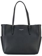 Lancaster Lateral Pockets Shopping Bag - Black