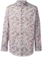 Etro Multi Print Shirt, Men's, Size: 41, Cotton/spandex/elastane