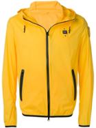 Blauer Zip Hooded Jacket - Yellow