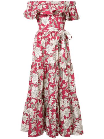 Ladoublej Editions One Love Rain Dress, Red, Cotton