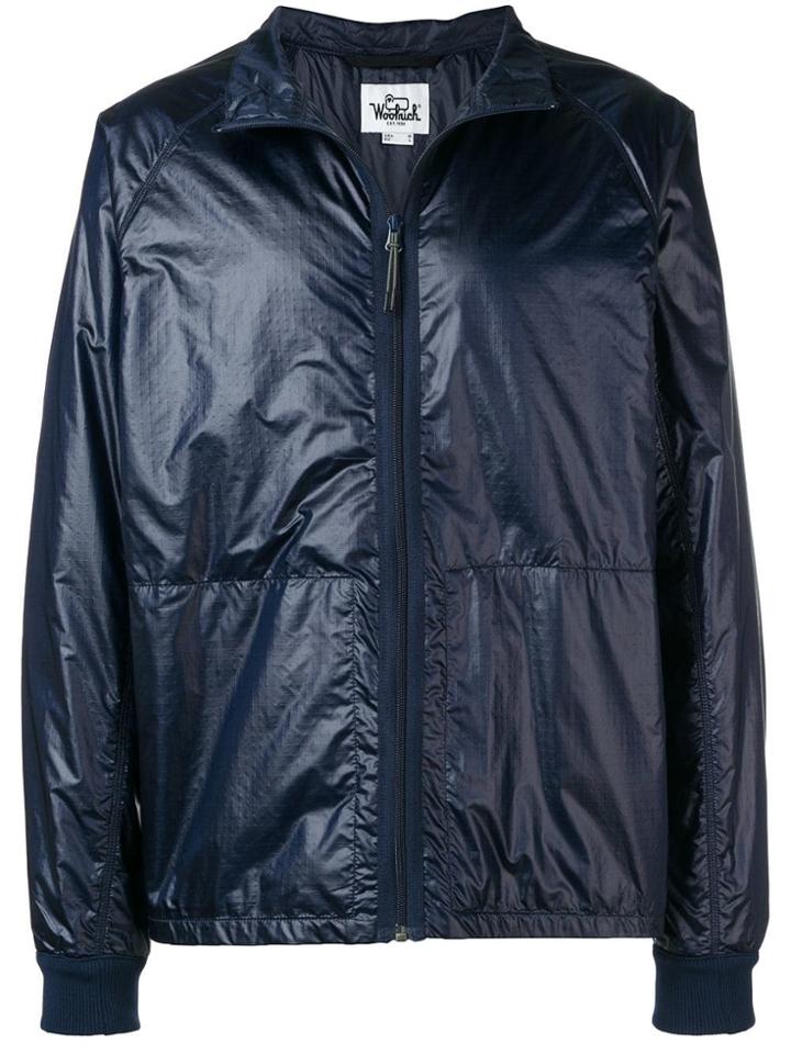 Woolrich Ribbed Cuff Jacket - Blue