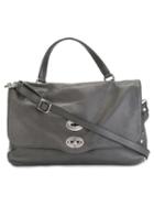 Zanellato - Medium 'postina' Satchel - Women - Calf Leather - One Size, Grey, Calf Leather