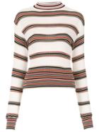 Nk Striped Knitted Top - Multicolour