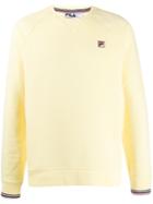 Fila Striped Trim Sweatshirt - Yellow