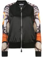 Givenchy Panelled Bomber Jacket - Black