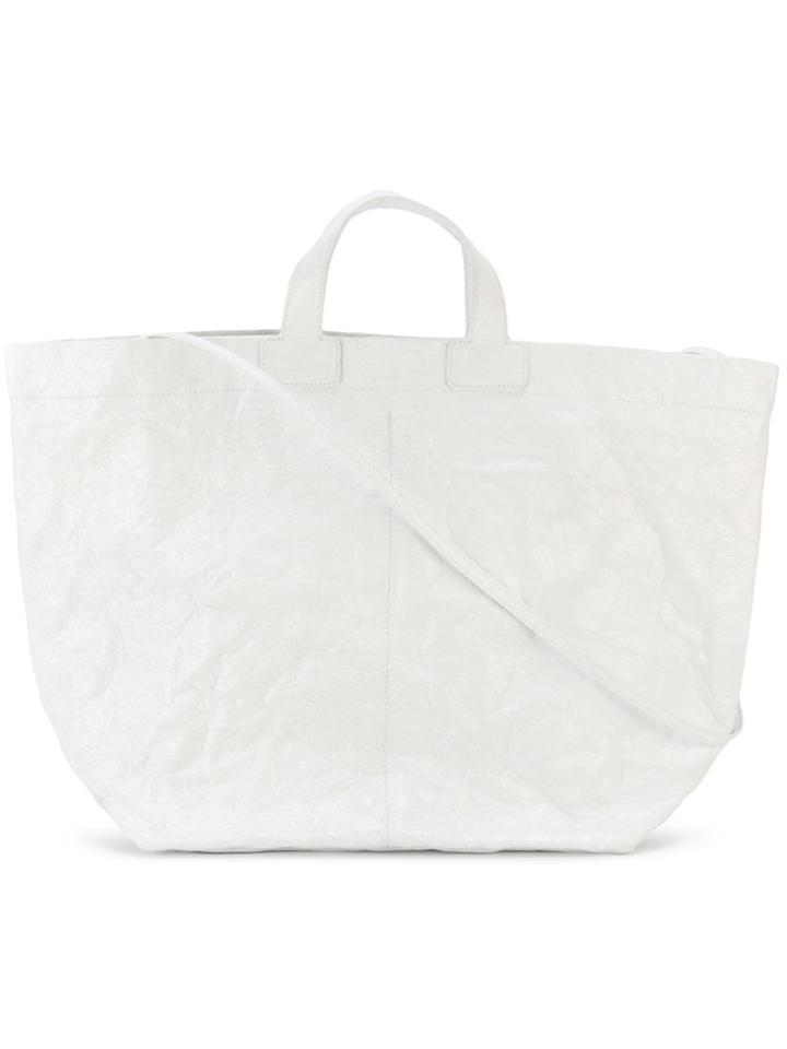 Zilla - Shopper Tote - Women - Leather - One Size, White, Leather