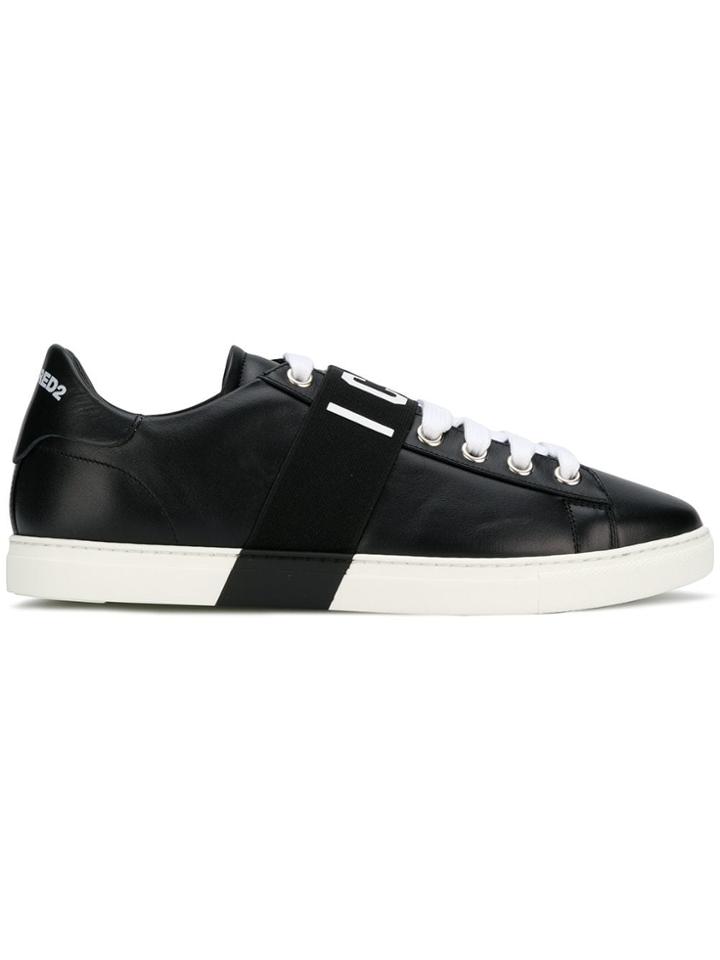 Dsquared2 Icon Lace-up Sneaker - Black