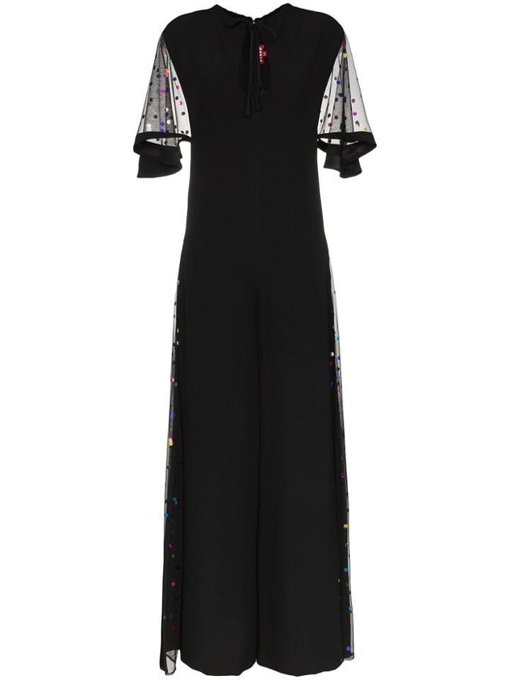 Staud Staud Anabelles Jsuit Tie Nk Kyhl Ss Flr - Black