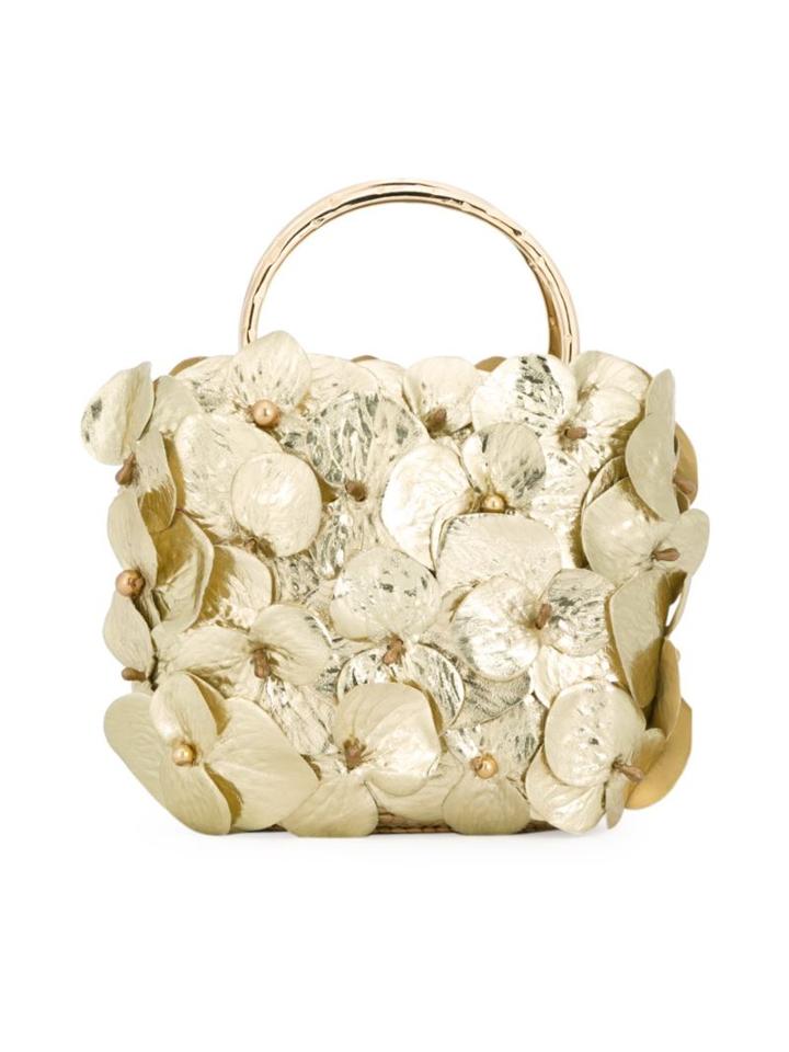 I Pinco Pallino Floral Embellished Shoulder Bag, Girl's, Grey