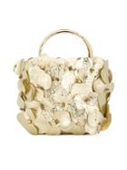I Pinco Pallino Floral Embellished Shoulder Bag, Girl's, Grey
