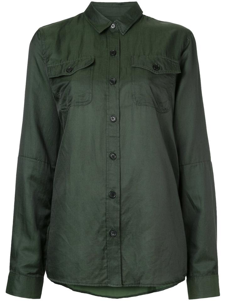 Mads N0rgaard Sunella Blouse - Green