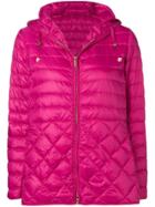 's Max Mara Quilted Hooded Jacket - Pink