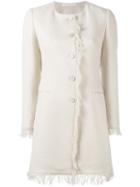 Doris Coat - Women - Cotton/spandex/elastane/cupro - 40, Nude/neutrals, Cotton/spandex/elastane/cupro, Tagliatore