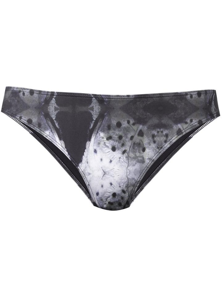 Mona - 'luna' Hipster Bikini Bottom - Women - Polyester/spandex/elastane - S, Green, Polyester/spandex/elastane