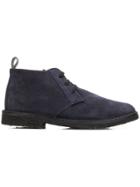 Corneliani Lace-up Ankle Boots - Blue