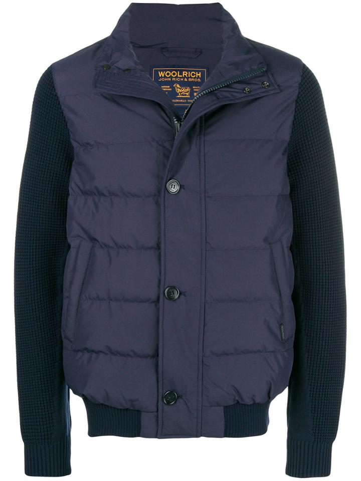 Woolrich Padded Body Jacket - Blue