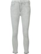 Citizens Of Humanity Super Skinny Cropped Jeans, Women's, Size: 27, Grey, Cotton/polyurethane