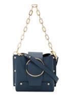 Yuzefi - Small Delila Bucket Bag - Women - Leather/metal - One Size, Blue, Leather/metal