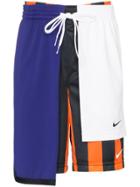 Nike Double Layered Uni Track Shorts - Blue/white/orange/black
