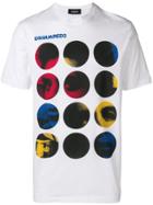 Dsquared2 Circle Face T-shirt - White
