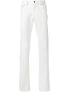 Brioni Slim-fit Jeans - White