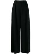 Paule Ka Wide-leg Trousers - Black