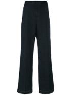 Stella Mccartney High Waisted Trousers - Blue
