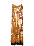 Sachin & Babi Reina Sequin Dress - Metallic